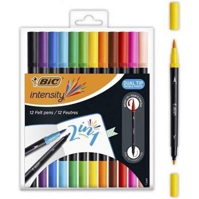 Rotulador Intensity Dual vivo c/12 Brush Surtido 989695