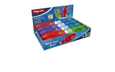 Corrector Tipp-Ex Micro Tape 5mmx8M C/10 8706151 SURTIDO
