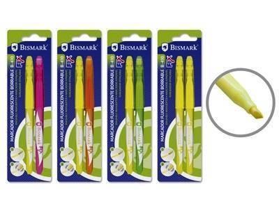 ROTULADOR BORRABLE BISMARK FLUOR. 2 UDS 327526