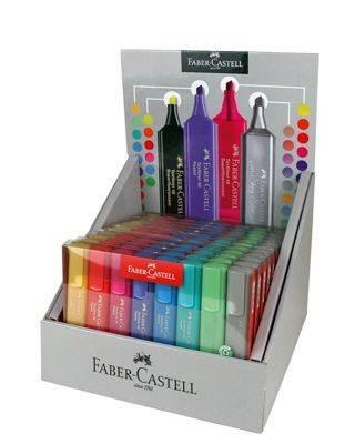 EXP. FABER CASTELL FLUORESCENTE 10 PACK PASTEL 154681 + 1 SIN CARGO 254681