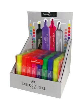 EXP.FABER CASTELL FLUORESCENTE 10 PACK 154662 + 1 SIN CARGO 254662