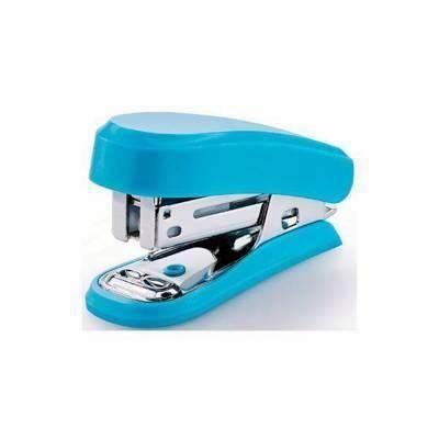 Mini grapadora Novus azul