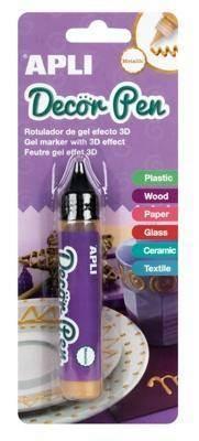 Kit Decorpen metal oro 1 unidad 15009 Apli