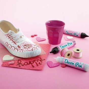 Kit Decorpen purpurina surtido 6 unidades 14968 Apli