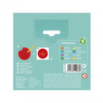 Pizarra Apli magnetica 19088 con lapiz S 141x141x25mm