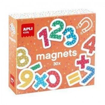 Juego magnetico numeros 123 Apli 30 piezas 18885