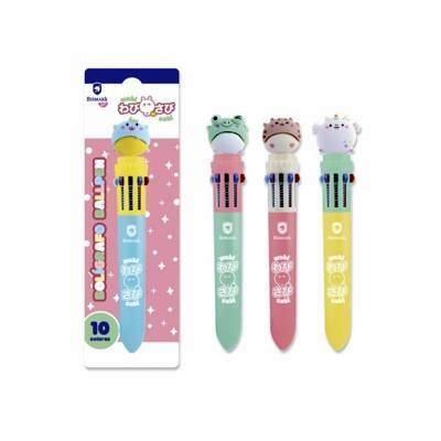 330799 WABI-SABI BOLIGRAFO 10 COLORES BISMARK