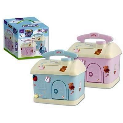 330745 WABI-SABI HUCHA CASITA CON LLAVE BISMARK