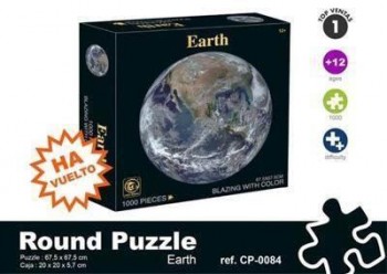 CP-0084 NEW PUZZLE REDONDO 1000P EARTH