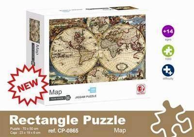 CP-0865 PUZZLE SET 1000 PZAS.ATLAS
