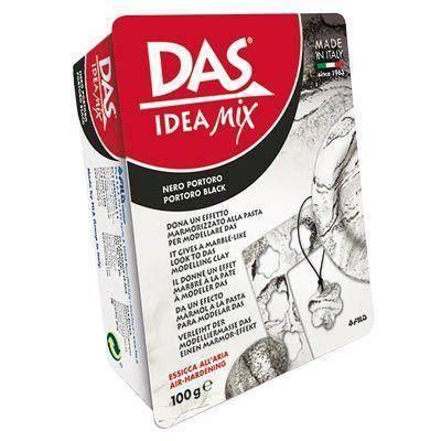 Arcilla pasta modelar Das idea negro portoro 100 gramos 342005