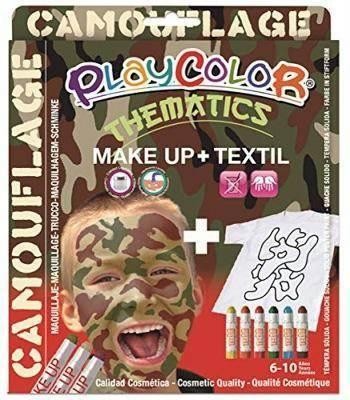 Maquillaje make up tematica Camuflage 58040 Playcolor surtido