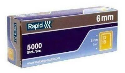 Grapas Rapid 13/6 C/5000 GALVANIZ.11830700