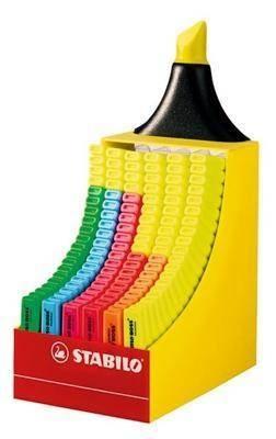 Expositor Stabilo 70/120-2 Boss original fluorescente 120 unidades
