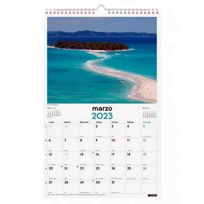 780554023 CALENDARIO PARED ESP25X40 2023 P.PARADIS.+ FINOCAM