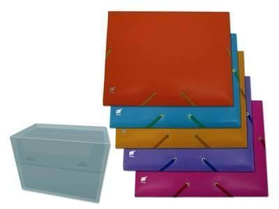 Carpeta Bismark A4 solapas neon 312144 surtido