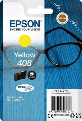 EPSON tinta Amarilllo Singlepack 408 Durabrite Ultra Ink C13T09J44010