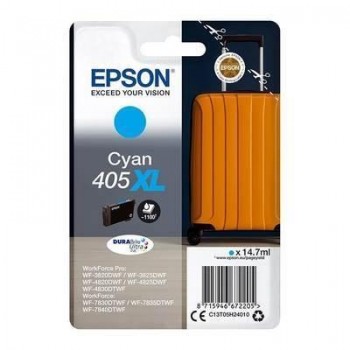 Cartucho Epson Cyan 405XL Durabrite Ultra Ink C13T05H24010