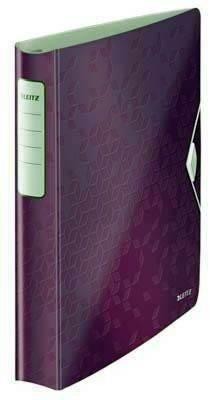 Carpeta Leitz 42400162 A4 4 anillas 30mm. violeta Active Wow