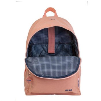 624605SNCP Mochila urbana clásica 2 cremalleras (22 l) serie 1918, rosa