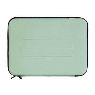 085156SNCGR Funda para ordenador portátil semirrígida serie 1918, verde