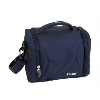 08808SNCB Bolsa isotérmica porta alimentos gran capacidad (5 l) serie 1918, azul marino