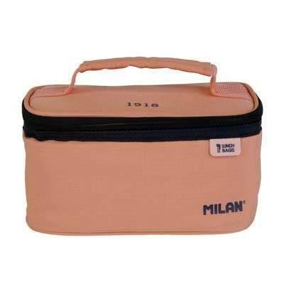 08805SNCP Bolsa isotérmica porta alimentos pequeña con 1 recipiente (1,5 l) serie1918, rosa