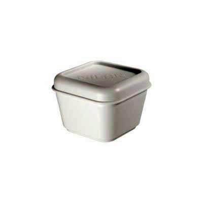 085111W Recipiente para alimentos cuadrado 0,33L serie 1918, blanco