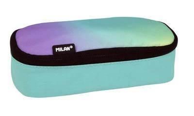 081130SN1GR Estuche ovalado Sunset, verde