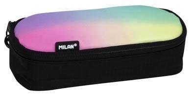 081130SNK1 Estuche ovalado Sunset, negro