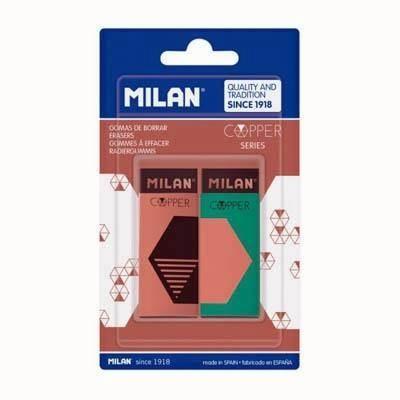 BPM10484 Blíster 2 gomas de borrar nata  320 negra serie Copper