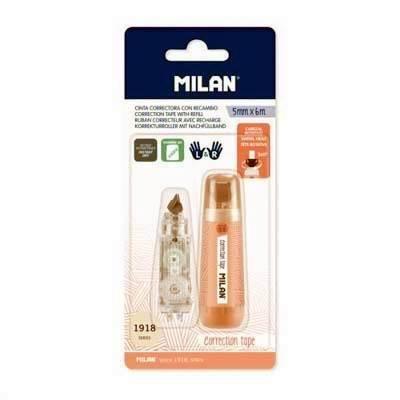 Blíster cinta correctora 5 mm x 6 m + 1 recambio, serie 1918, rosa BWM10478P