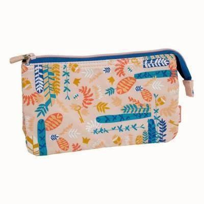 Estuche 5 compartimentos serieStory Time, rosa 081133STM