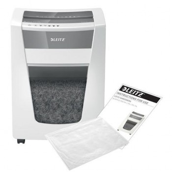 Destructora Leitz IQ Office Pro P5+,  blanco/plata 80040000