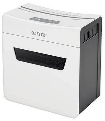 Destructora Leitz IQ Protect 3 P5, blanco/plata 80930000