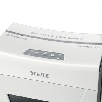 Destructora Letiz IQ Protect 6 P5, blanco/plata 80950000