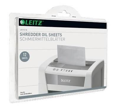 Hojas aceite lubricantes Leitz paquete 12 uds 80070000
