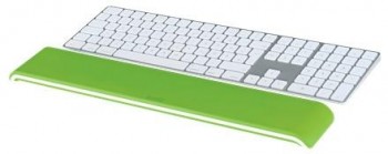 Reposamuñecas para teclado Leitz WOW verde/blanco 65230054