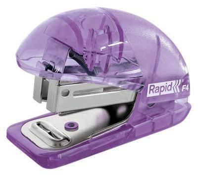 Mini Grapadora Rapid mod. F4 Colour'Breeze (blíster), lavanda 5001532