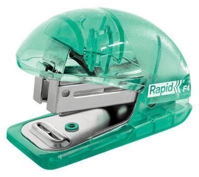 Mini Grapadora Rapid mod. F4 Colour'Breeze (blíster), verde 5001326