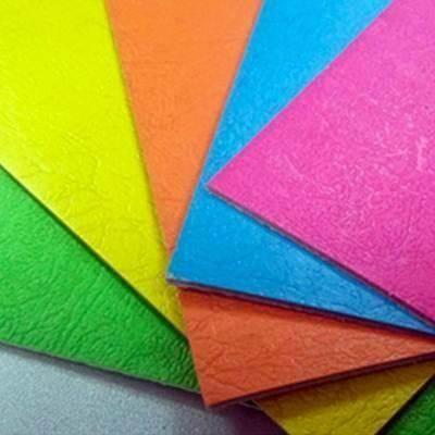 Tapa Carton Gofrado A4 P/50 Amarillo Fluor