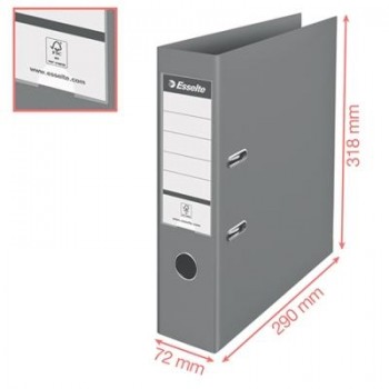 Archivador de palanca Colour'Breeze. Plástico forrado, interior plástico. DIN A4. Lomo 75mm