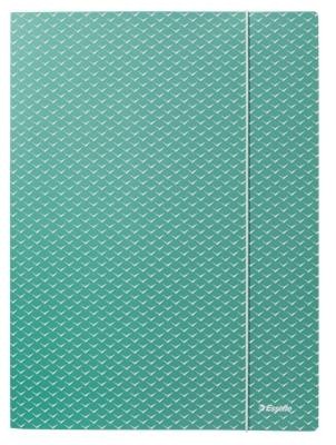 Carpeta de 3 solapas de cartón Colour'Breeze A4
