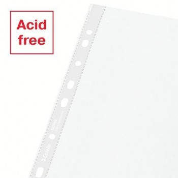 Funda Esselte PP Piel de nanraja 70mc  Esselte Reciclada. DIN A4. 11 taladros 627493