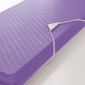 Carpeta acordeón Esselte Colour'Breeze PP. Con 6 separadores, lavanda 628448