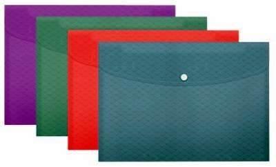 Sobre PP Colour'Breeze A4+ 4 unidades surtidos 628491