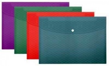 Sobre PP Colour'Breeze A4+ 4 unidades surtidos 628491