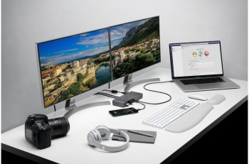 Replicador de puertos 4K dual Thunderbolt  4 SD5700T con 90 W de PD - Windows K35175EU
