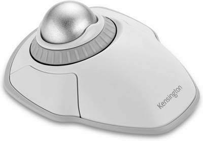 Trackball inalámbrico Orbit con anillo de desplazamiento blanco K70992WW