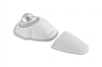 Trackball inalámbrico Orbit con anillo de desplazamiento blanco K70992WW